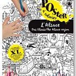 Poster à colorier sur l'Alsace