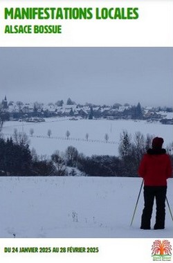 Calendrier des manifestations locales en Alsace Bossue - Janvier/Février 2025