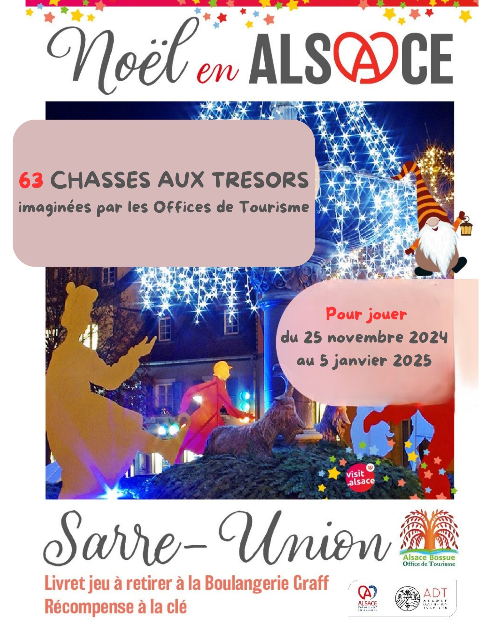 Chasse au trésor de Noël - Sarre-Union